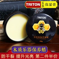 Унаследованное TRITON уход за деревянными музыкальными инструментами, пчелиный воск, красное дерево, Erhu, пианино, гитара, чистящее и полирующее масло для ухода