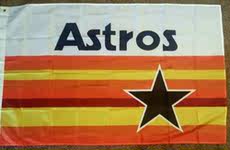 Аксессуар 外贸货源休斯敦太空人队nfl houston astros flag亚马逊wish ebay
