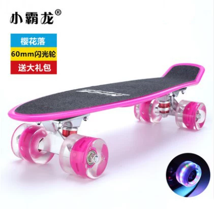 [Мини-девочка Круизер Скейтборд Рыбная доска Самокат SKATE sk8]