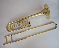 Nhạc cụ trombone đích thực thả B giai điệu tenor chuyển vị trombone kéo kéo trombone ban nhạc trường biểu diễn - Nhạc cụ phương Tây đàn guitar morris