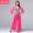 Trang phục múa vuông 2018 mới phù hợp với trang phục khiêu vũ hè hè tay dài lưới hoa gạc trang phục trung niên nữ - Khiêu vũ / Thể dục nhịp điệu / Thể dục dụng cụ
