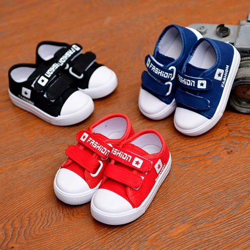 Детские тканевые туфли для мальчиков, детская повседневная обувь, дышащие кроссовки для раннего возраста, мягкая подошва