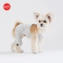 Mùa xuân và mùa hè 2019 mới công cụ sọc bib quần áo chó Hàn Quốc trang phục thú cưng đích thực 丨 Sniff - Quần áo & phụ kiện thú cưng áo chó pug