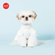 Mùa xuân và mùa hè đốm màu quần áo chó quần áo thú cưng Hàn Quốc xác thực quần áo thú cưng - Quần áo & phụ kiện thú cưng