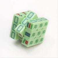 Куб Маджонга Рубика (ночной светло -зеленый)