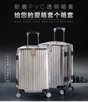 PVC dày vali bìa trường hợp xe đẩy hành lý trường hợp minh bạch mà không có dây kéo có thể tháo rời hộp bìa vali lock&lock