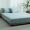 Li một giường rắn rửa sạch bông đơn giản một mảnh nệm bìa tờ 1,5 1,8 m bedspread - Trang bị Covers ga trải giường chun đẹp	