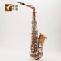 Ban nhạc saxophone màu nâu Nhạc cụ phương Tây dành cho người lớn chơi nút mạ niken mờ thả xuống tầm trung Điều chỉnh E FAS-861 trống yamaha