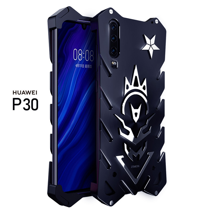 SIMON New THOR II Aviation Aluminum Alloy Shockproof Armor Metal Case Cover for Huawei P30 Pro & Huawei P30