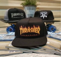 Mỹ chính hãng tại chỗ Thrasher Flame Logo snapback Mũ bóng chày Mũ - Bóng chày 	gậy bóng chày tự vệ giá rẻ