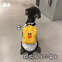 QB Pet Self -Backpack Dog Snack Bag Teddy Sherrykki Маленькая школьная сумка