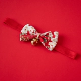 Детская ретро повязка на голову для девочек с бантиком, праздничнный аксессуар для волос с кисточками для мальчиков, в цветочек, китайский стиль