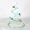 Hàn Quốc vòng tròn trang trí Giáng sinh cây bóng tóc cảm thấy bóng bóng ruy băng nơ sinh nhật bên trang trí bánh trang trí - Trang trí nội thất