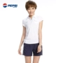 Áo thun thể thao PEPSI Pepsi Mùa hè bóng đá nữ mùa hè nhanh khô tay thoáng khí 05929210 áo polo dior