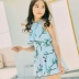 Áo tắm Zhongdatong Girl Xiêm Công chúa Váy dễ thương 8-9-10 tuổi Sinh viên Hàn Quốc Kem chống nắng 2018 Mới 12 - Bộ đồ bơi của Kid Bộ đồ bơi của Kid