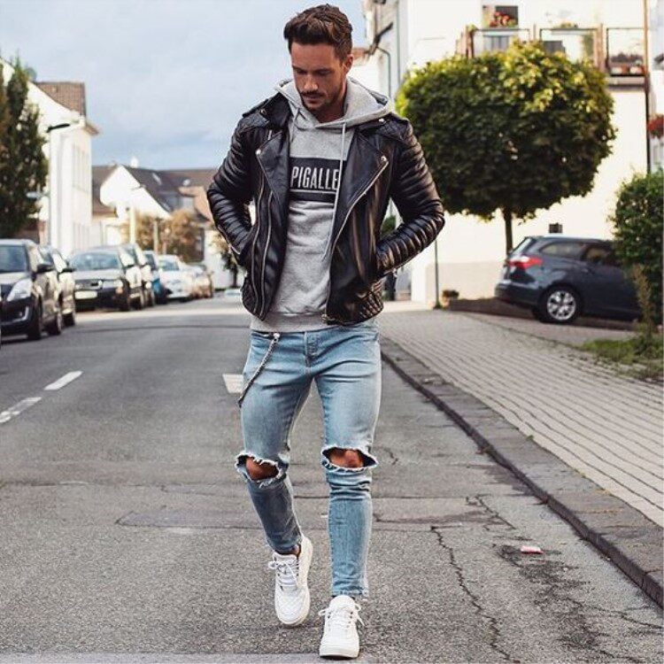 牛仔外套的4种穿搭轻松变身时尚潮男