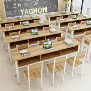 Trường trung học cơ sở hình thang đơn giản Trường tiểu học trẻ em nhân viên kệ sách kết hợp kệ hình chữ nhật dài viết đồ gỗ hình - Nội thất giảng dạy tại trường