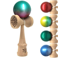Бесплатная доставка металлический жемчужный светлый цвет Kendama Профессиональный меч Джейд соревновательный соревнование по японскому мячу для японского мяча для японского мяча игрушки