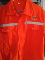 Оранжево-красный (утолщенная версия из чистого хлопка с вышивкой на груди)