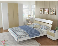 Bộ bàn ghế phòng ngủ kết hợp 1,5 m 1,8 m tủ quần áo giường đôi bàn trang điểm nội thất 808 ban ghe dep