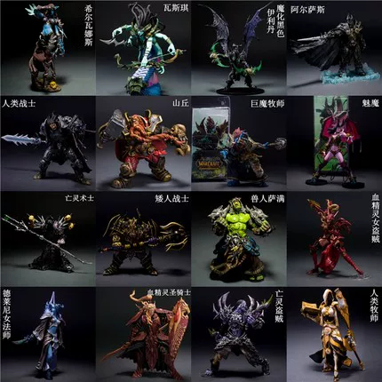 Подлинная World of Warcraft модель Король Лич Алас Элидам Студиос и Орки Змея Женские руки Размах Подарки