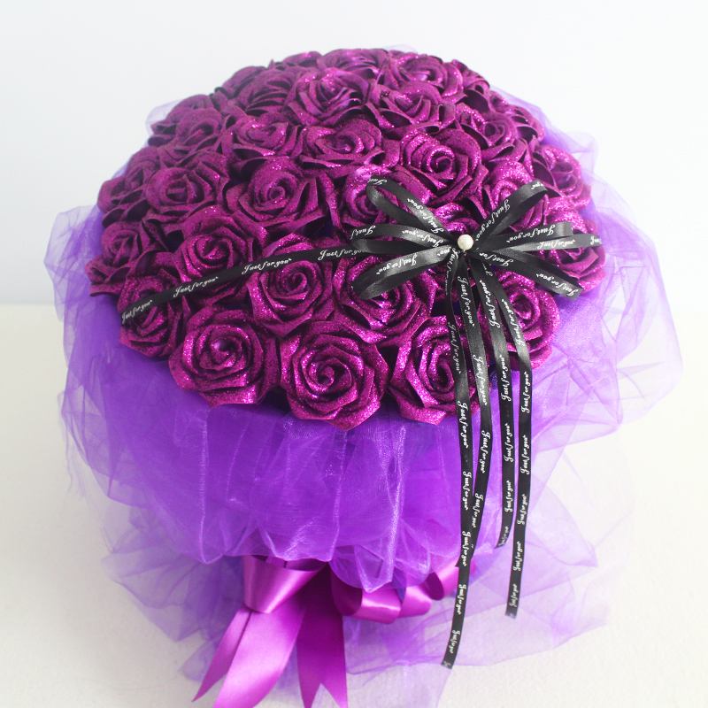 紫色川崎玫瑰寓意图片