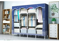 Cho thuê phòng lưu trữ ngăn vách ngăn nhà bền đa năng vải tủ quần áo ngăn kéo tủ tầng phụ nữ phân loại tủ nhựa quần áo trẻ em