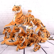 Mô phỏng Tiger Doll Đồ chơi sang trọng Ragdoll Little Tiger Gối Ngày sinh nhật Quà tặng cho trẻ em Trăng tròn - Đồ chơi mềm