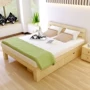 Pine 1 m giường gỗ rắn gỗ 1,35 m giường loại giường đôi 1,8 m 2 m cạnh giường ngủ bằng gỗ giường 1,5 giường đơn cho bé