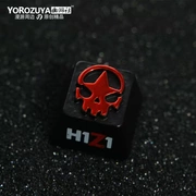 H1Z1 lớn thoát trò chơi vật lý ngoại vi bàn phím cơ khí kẽm hợp kim nhôm được dập nổi keycap nút