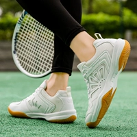 Детская спортивная обувь для бадминтона подходит для мужчин и женщин, дышащая нескользящая амортизирующая обувь для настольного тенниса