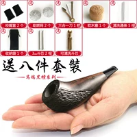 Резной комплект из черного дерева Эбен из сандалового дерева, 8 шт