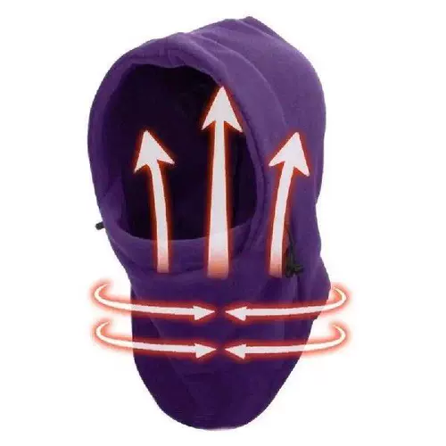 Зимний тепловой флисовый лицо теплый ветропроницаемый крышка лица