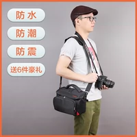 Túi máy ảnh SLR cho Canon túi lưu trữ túi bảo vệ phụ kiện kỹ thuật số ống kính máy ảnh balo máy ảnh nhỏ gọn