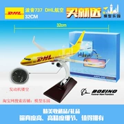 Boeing 737DHL DHL express 32 cm mô phỏng máy bay mô hình express hậu cần hàng không tĩnh máy bay mô hình đồ trang trí