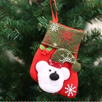 Снежинка Рождественский медведь