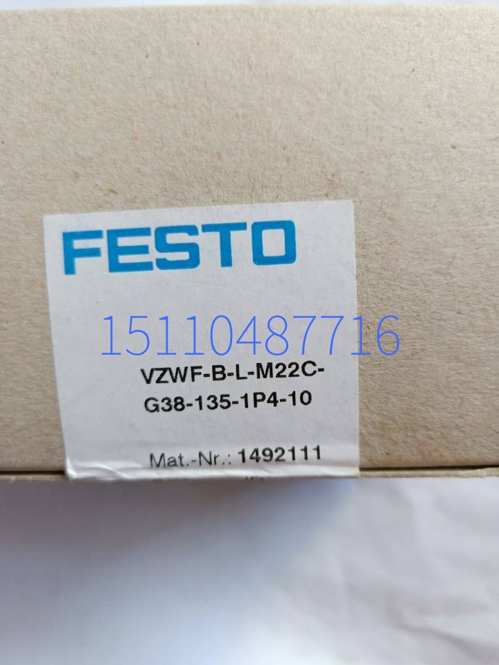 FESTO FESTO VZWF-L-M22C-G38-135-10 492111 
