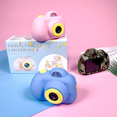 Детский фотоаппарат 儿童迷你数码照相机小单反可拍照 玩具1200高清1800万像素拍立得