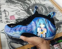 [Гость Ding Pressiation] Пузырьковые кроссовки настройте Hatsune Miku в будущем двухмерный ветер DIY -ручная баскетбольная обувь