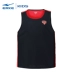 Erke Hongxing Erke tops jersey ẩm wicking đồng phục bóng rổ không tay vest nam phù hợp với bóng 63212219095 - Thể thao sau quần áo thể thao nam Thể thao sau