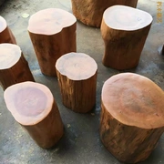Rễ khắc phân gỗ Khối gỗ cọc gốc bàn cà phê bàn ​​trà với phân lớn tấm khung tròn băng ghế gỗ - Các món ăn khao khát gốc