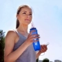 Thể thao chai nước silicone cup thể dục ngoài trời chai nước trong suốt rò rỉ-proof non-slip nhựa chai nước mềm 	bình đựng nước thể thao adidas	