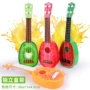 Trẻ em của đồ chơi guitar có thể chơi trái cây puppy ukulele nhạc cụ nam giới và phụ nữ người mới bắt đầu guitar bán buôn nhạc cụ trẻ em chính hãng
