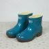 Giày đi mưa mùa đông cho nữ thấp ống cao su ngắn cao su bọc giày đi mưa Rainshoes
