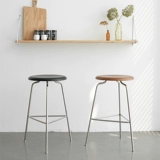 Ant Bar Stool Nordic Японский кованый батончик с высоким содержанием ноги простые островные стул Стул Leisure Столковое дерево
