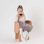 Ins ghế động vật Bắc Âu ghế voi mẫu giáo trung tâm giáo dục sớm nhà gỗ phù hợp sáng tạo trẻ em bàn ghế - Phòng trẻ em / Bàn ghế
