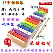 音 15 音 打 铝板 儿童 toy đồ chơi âm nhạc gõ tay xylophone Orff dạy học