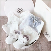Quần áo sơ sinh cho bé sơ sinh 0-3 tháng Bộ bông quà tặng sơ sinh hộp quà trăng tròn quà tặng trăm ngày cho bé