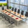 Bàn hội nghị bàn giám đốc nội thất văn phòng bàn dài đào tạo lớn bàn hình chữ nhật ghế văn phòng đơn giản và hiện đại - Nội thất văn phòng ban hop