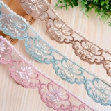 Кружевная штора, диван, ткань, кружевное платье, DIY, с вышивкой